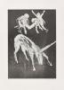 The twenty-first etching by Arthur Boyd from 'The Lady and The Unicorn' portfolio.