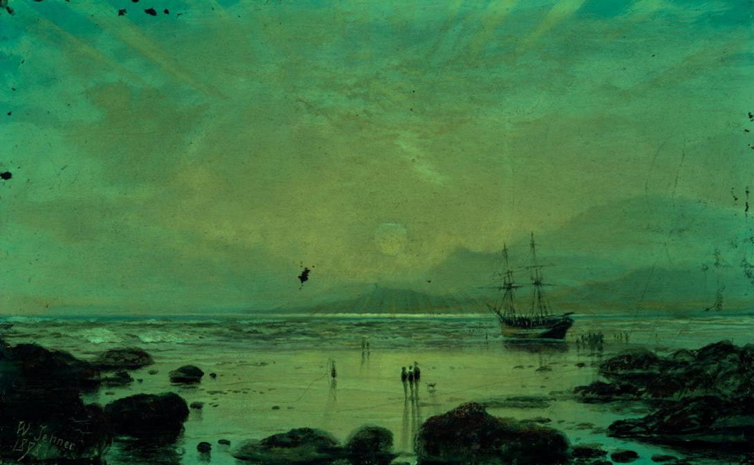 Slider: UV, Seascape 1898 JENNER, Isaac Walter