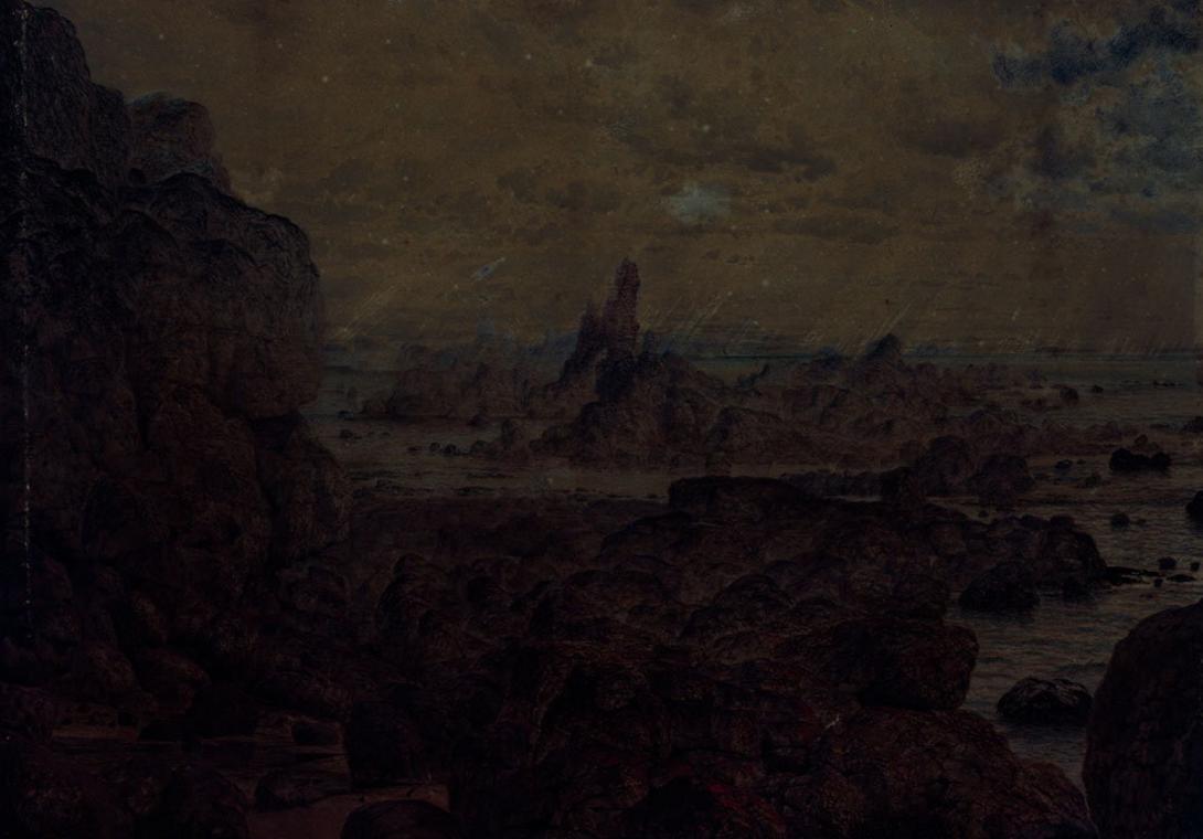 Slider, UV Serpentine Rocks, Scilly Isles, Lands End, England 1895 JENNER, Isaac Walter
