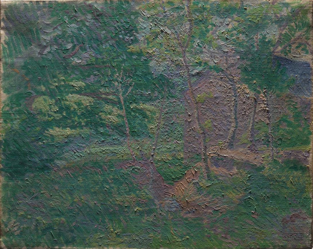 Slider: Raking light, English landscape c.1907 GORE, Spencer