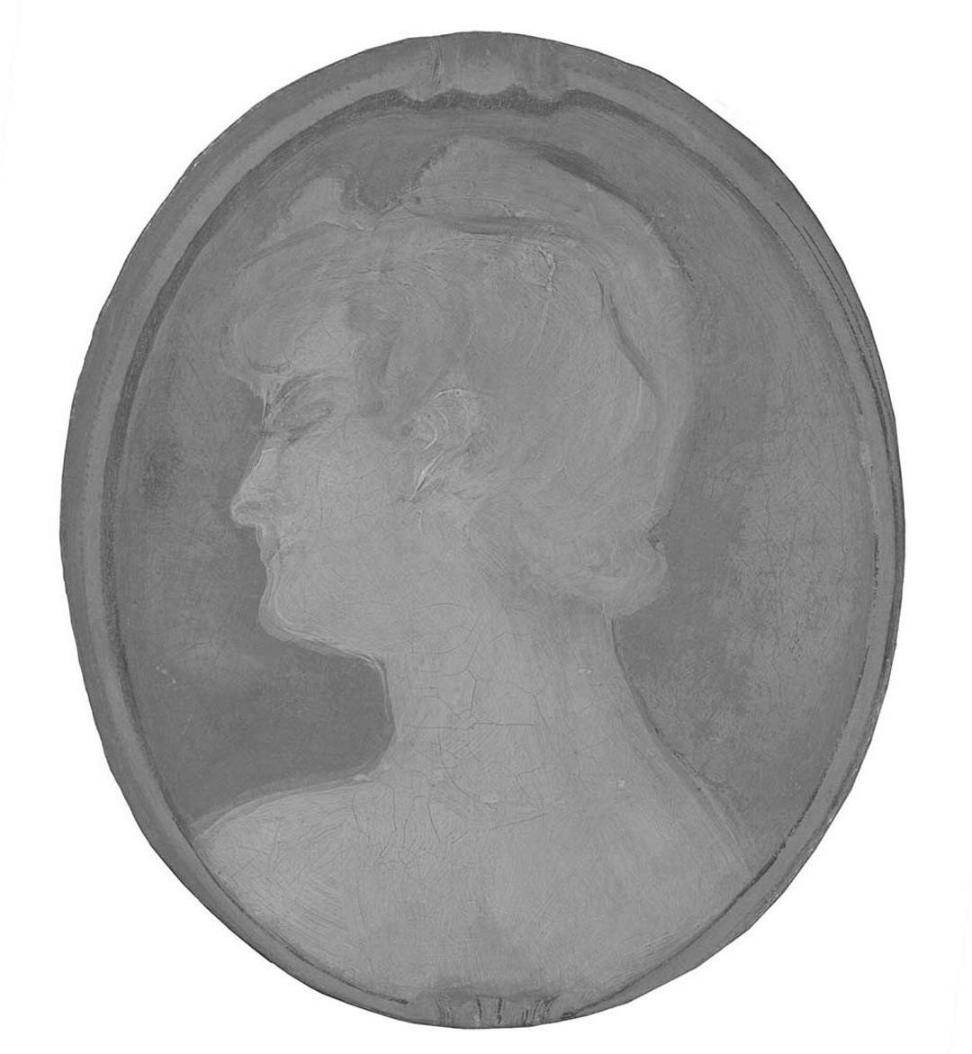 Slider: Near-infrared, Tete de fille (Head of a girl) 1892 