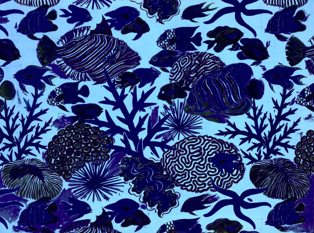 Slider: UV, Design: Reef fantasy 1971 ASHWORTH, Olive