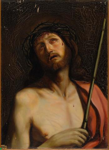 Artwork Ecce Homo this artwork made of Oil on canvas, created in 1850-01-01