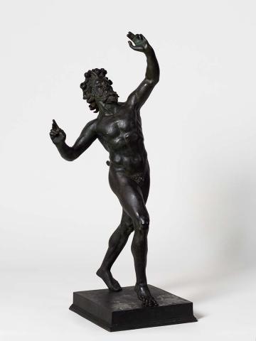 Artwork Dancing faun this artwork made of Bronze, created in 1830-01-01