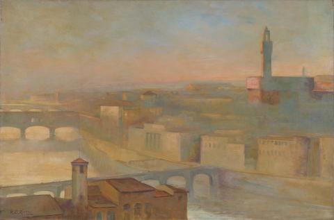 Artwork Florence this artwork made of Oil on canvas, created in 1908-01-01