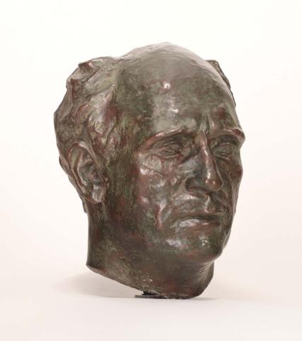 Artwork Portrait of Lloyd Rees this artwork made of Bronze, created in 1939-01-01
