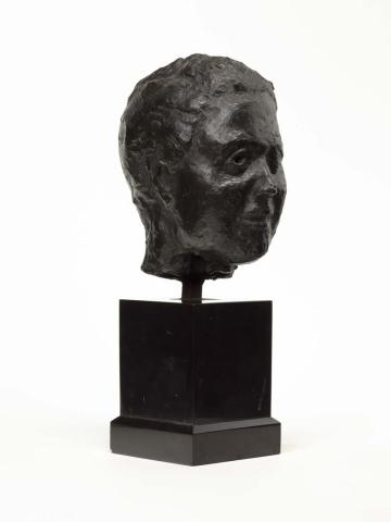 Artwork Study for portrait of Madame S. this artwork made of Bronze, created in 1917-01-01