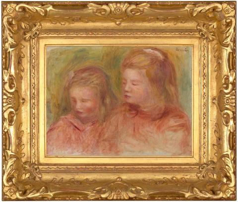 Artwork Coco et Jean this artwork made of Oil on canvas, created in 1904-01-01