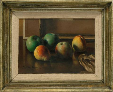Artwork Mixed fruit this artwork made of Oil on canvas on composition board, created in 1932-01-01