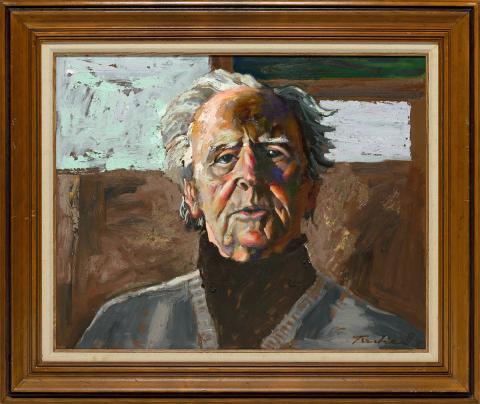 Artwork Noel Counihan this artwork made of Oil on canvas, created in 1984-01-01