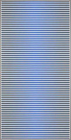 Artwork Blue shade this artwork made of Synthetic polymer paint on board, created in 1970-01-01