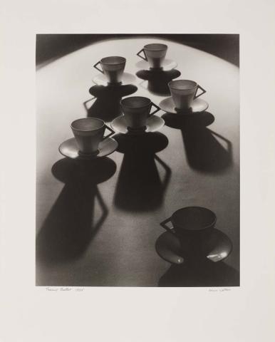 Artwork Teacup ballet this artwork made of Gelatin silver photograph on paper, created in 1935-01-01
