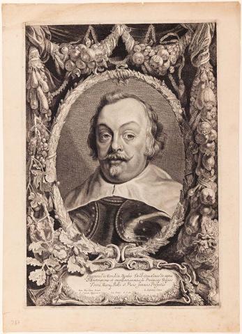 Artwork Franciscus de Moncada this artwork made of Etching and engraving on paper, created in 1639-01-01
