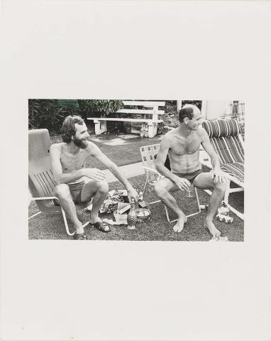 Artwork Study for 'Christmas holiday with Bob's family, Queensland, 1978' series this artwork made of Gelatin silver photograph