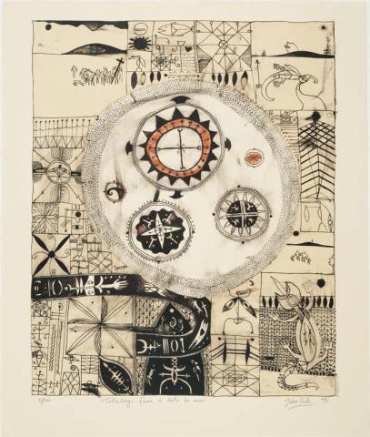 Artwork Tokolonga faoa e loto he misi this artwork made of Lithograph on paper, created in 1995-01-01