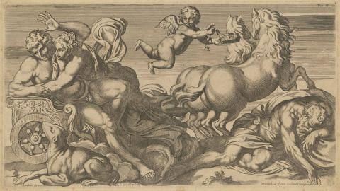 Artwork A Westerhout, formis Anni Pontificis this artwork made of Engraving on paper