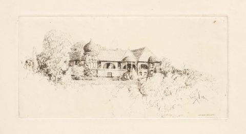 Artwork 'Hunstanton' this artwork made of Drypoint on wove paper, created in 1936-01-01