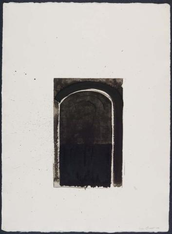 Artwork The Bachelard suite - 6 this artwork made of Ink on Fabriano Artistico paper, created in 1976-01-01
