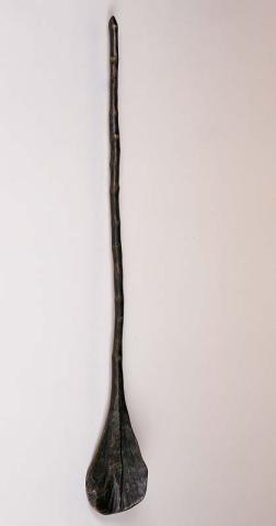 Artwork Mangrove paddle this artwork made of Cast bronze