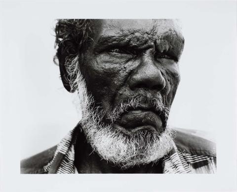Artwork Wik elder, Arthur (from 'Returning to places that name us' series) this artwork made of Gelatin silver photograph on paper, created in 2000-01-01