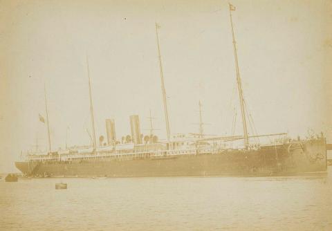 Artwork Orizaba Orient and Pacific SS Coy, homeward voyage this artwork made of Albumen photograph on paper, created in 1897-01-01