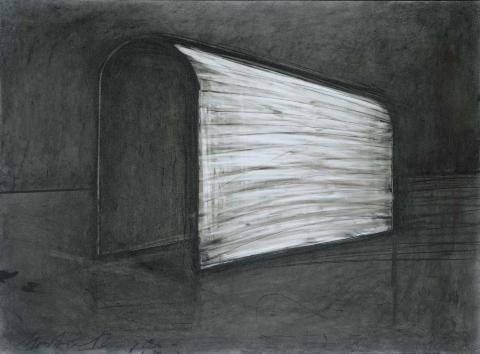 Artwork Study for 'In between' this artwork made of Graphite