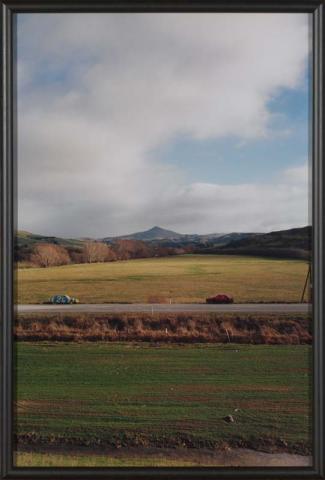 Artwork Near Timaru (State Highway One) (from 'The Homely' series 1997-2000) this artwork made of Type C photograph on paper mounted on foam board, created in 1999-01-01