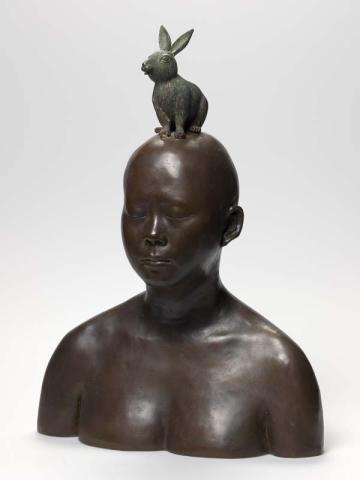 Artwork Metaphysica: Rabbit this artwork made of Bronze and brass
