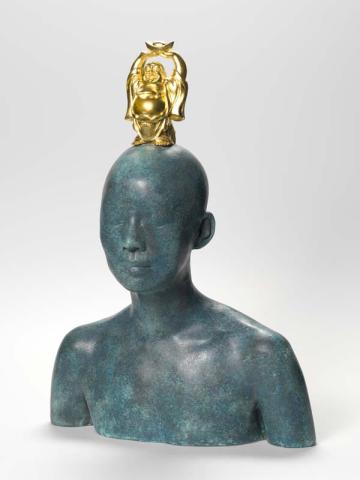 Artwork Metaphysica: Maitreya this artwork made of Bronze and brass
