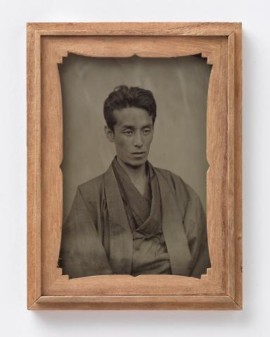 Artwork Portrait of Sakushiro Kato this artwork made of Ambrotype, created in 1889-01-01