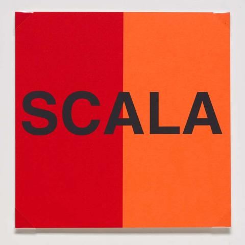 Artwork Scala (from 'Circle Records' catalogue) this artwork made of Vinyl record and cardboard cover, created in 1997-01-01