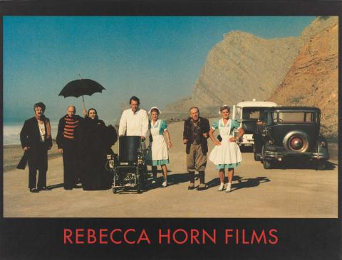 Artwork Booklet (with filmography) (from 'Rebecca Horn Films' 2003) this artwork made of paper