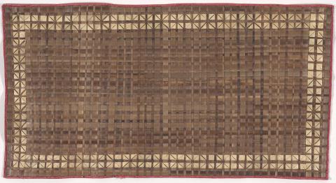 Artwork Visu (mat) this artwork made of Pandanus and kareke leaf