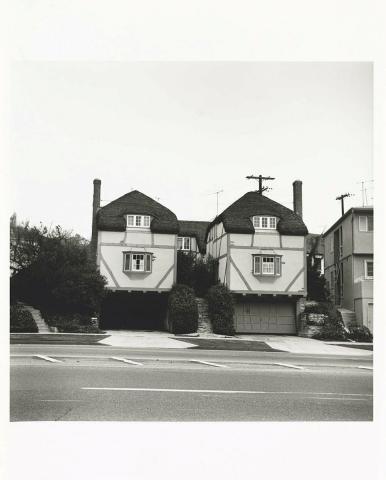 Artwork 2106-2018 South Beverly Glen Boulevard (from 'Twentyfive apartments' series) this artwork made of Gelatin silver photograph on paper, created in 1965-01-01