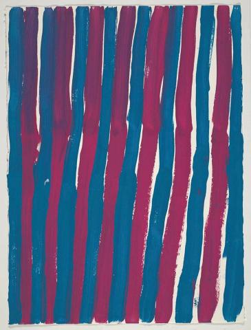 Artwork Body paint design this artwork made of Synthetic polymer paint on paper, created in 1995-01-01