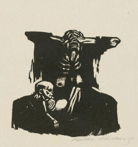 Artwork Hunger this artwork made of Woodcut, created in 1922-01-01