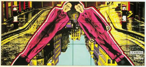 Artwork Leaners this artwork made of Type C photograph on paper, created in 1989-01-01