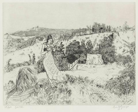 Artwork Jarlan this artwork made of Etching, drypoint and engraving on wove paper, created in 1931-01-01