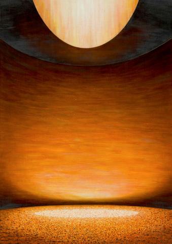 Artwork Block this artwork made of Oil on canvas, oil on wood, architectural construction , created in 2024-01-01