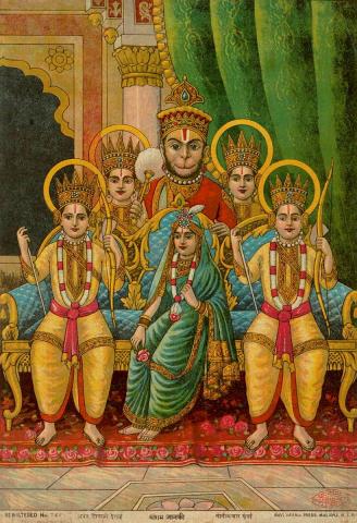 Artwork Sriram Janki this artwork made of Oleograph, created in 1900-01-01