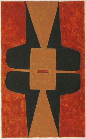 Artwork Kora Gin (from 'Garpa / Ground Paintings' series) this artwork made of Organic material on paper , created in 2023-01-01