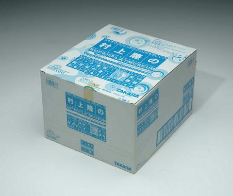 Artwork Display box for Takashi Murakami's 'SUPERFLAT MUSEUM' this artwork made of Cardboard display box, created in 2003-01-01
