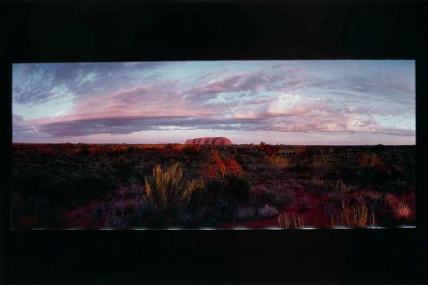 Artwork Ayers Rock this artwork made of Type C photograph on paper, created in 1980-01-01