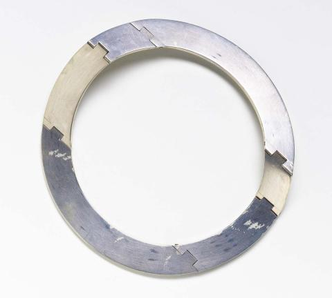 Artwork Articulated bracelet this artwork made of Sterling silver
