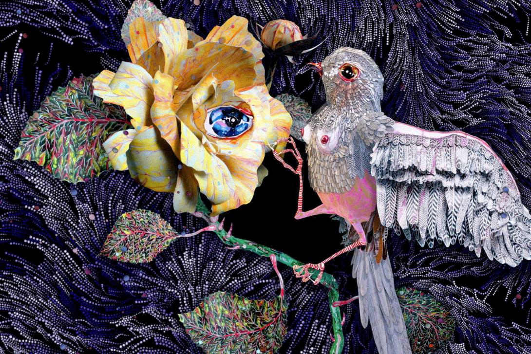 Feature image: Del Kathryn Barton / Australia b.1972 / Brendan Fletcher b.unknown / The Nightingale and the Rose (still) 2015 / Gift of Del Kathryn Barton through the Queensland Art Gallery | Gallery of Modern Art Foundation 2022. Donated through the Australian Government’s Cultural Gifts Program / © Del Kathryn Barton / Image courtesy: The artist and RoslynOxley9 Gallery, Sydney