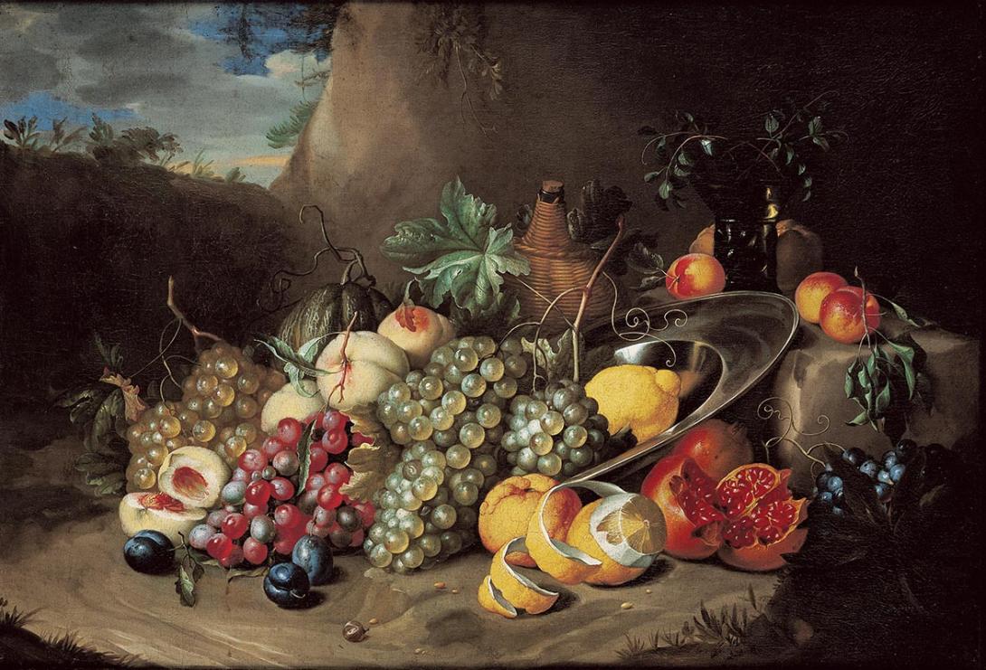 Artwork Still life this artwork made of Oil on canvas, created in 1645-01-01