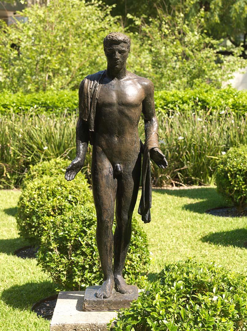 Artwork Apollo this artwork made of Bronze, created in 1936-01-01