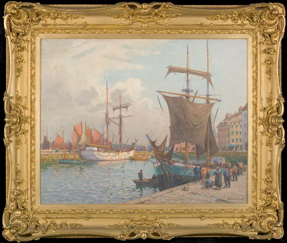 Artwork Concarneau this artwork made of Oil on canvas, created in 1914-01-01