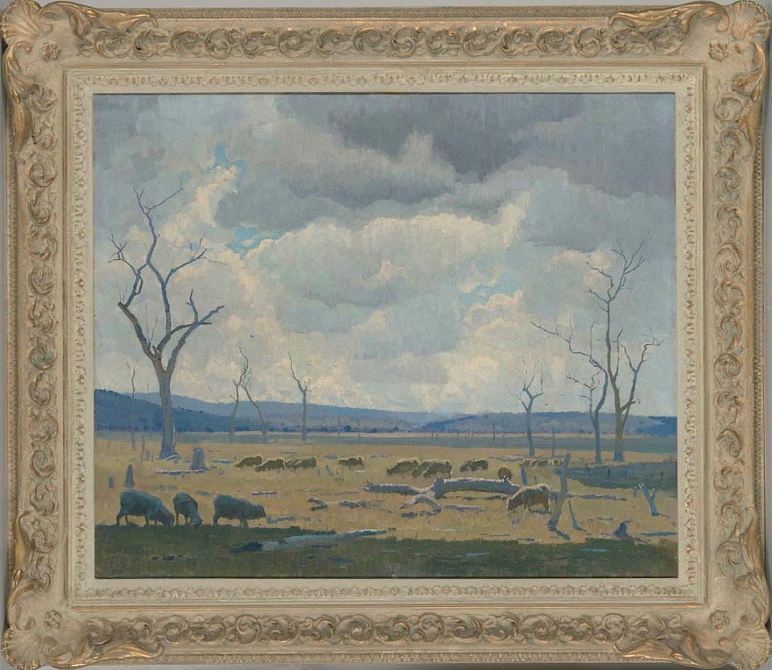Artwork New England fleeces this artwork made of Oil on canvas, created in 1925-01-01