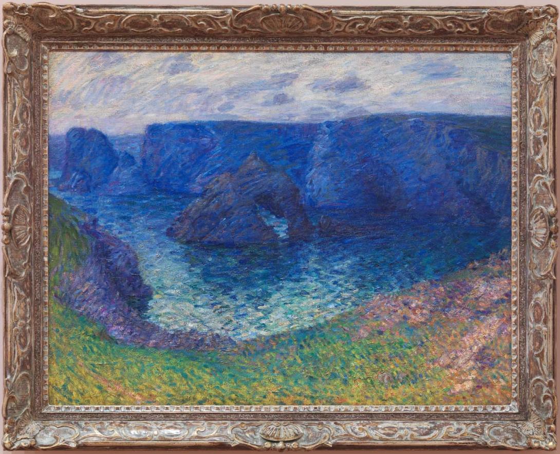 Artwork Roc Toul (Roche Guibel) (Toul Rock (Guibel Rock)) this artwork made of Oil on canvas, created in 1904-01-01